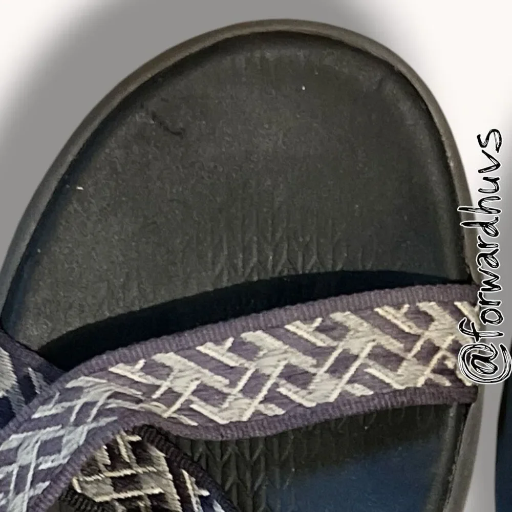 Skechers Sport Sandals Gray Adjustable Straps Heavy Wear Approx Sz 10